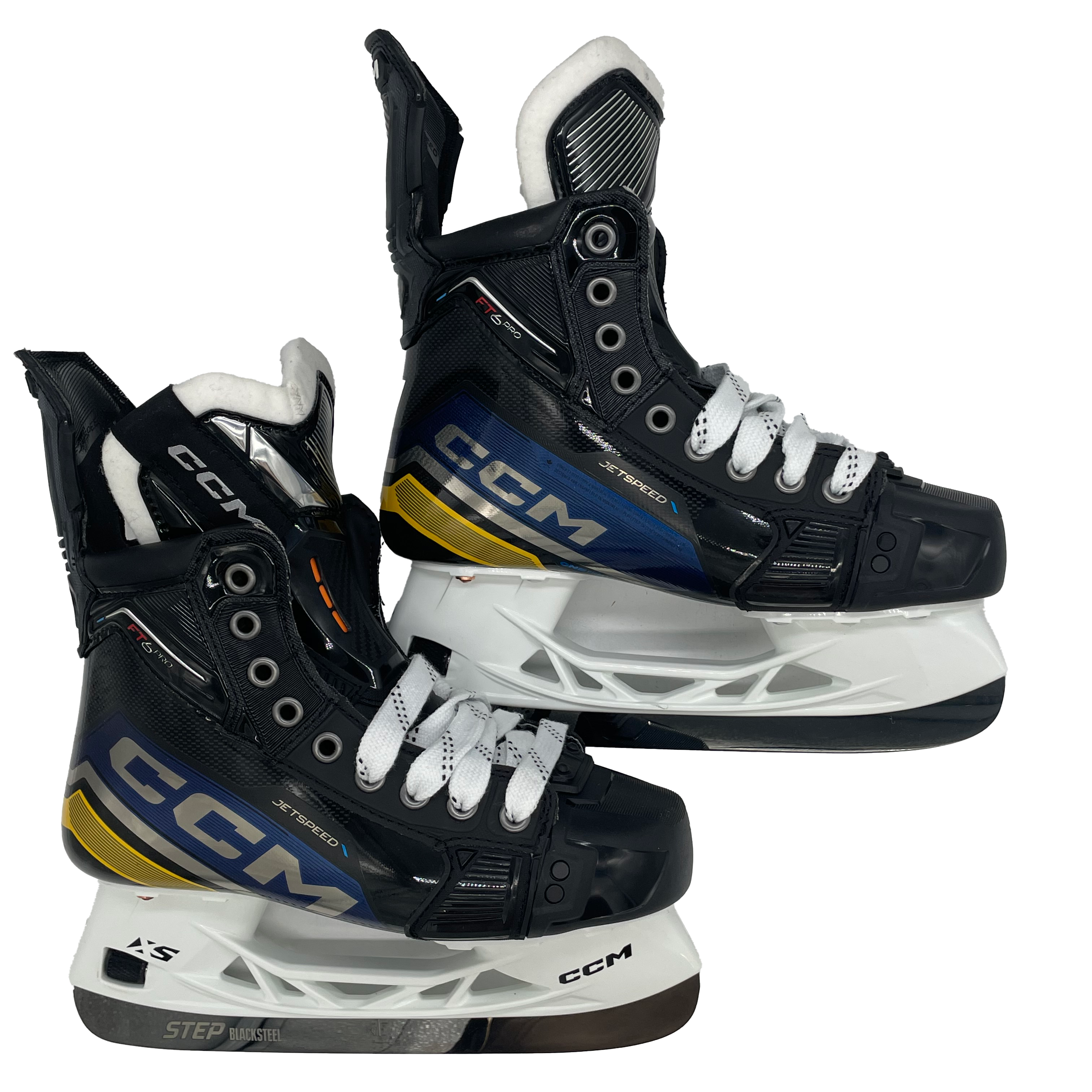 CCM Jetspeed FT6 Pro – Patins de hockey Pro Stock – Taille 4R